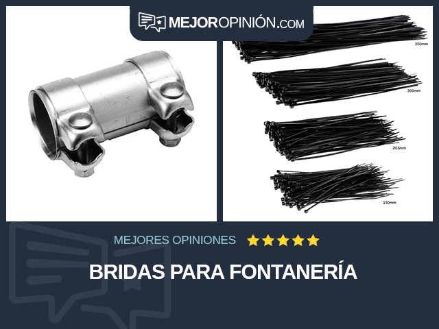 Bridas para fontanería