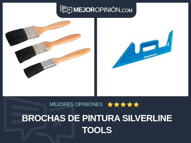 Brochas de pintura Silverline Tools