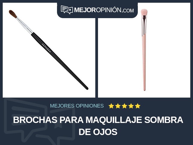 Brochas para maquillaje Sombra de ojos