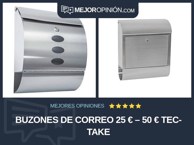 Buzones de correo 25 € – 50 € TecTake