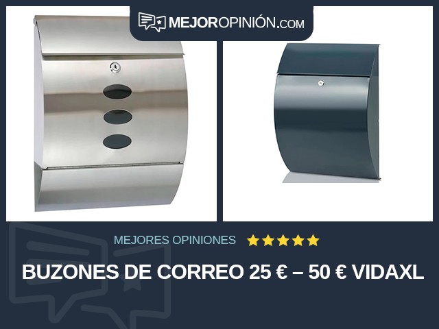 Buzones de correo 25 € – 50 € vidaXL