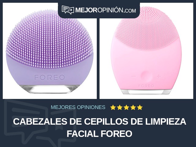 Cabezales de cepillos de limpieza facial FOREO
