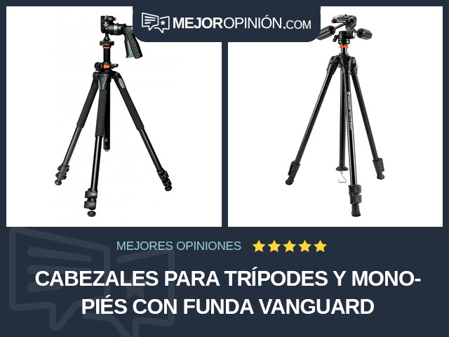 Cabezales para trípodes y monopiés Con funda Vanguard