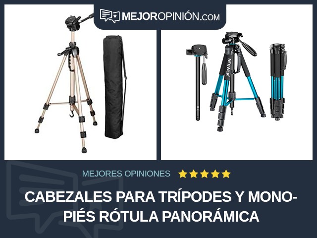 Cabezales para trípodes y monopiés Rótula panorámica