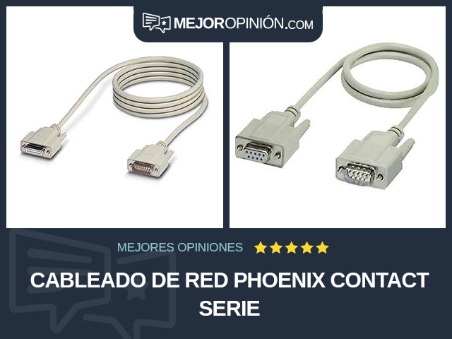 Cableado de red Phoenix Contact Serie
