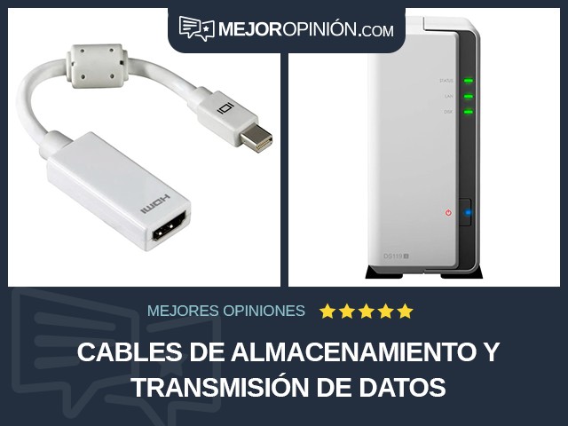 Cables de almacenamiento y transmisión de datos