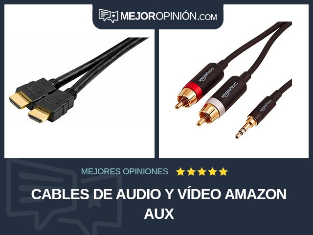 Cables de audio y vídeo Amazon AUX