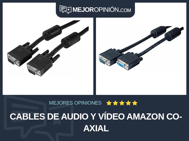 Cables de audio y vídeo Amazon Coaxial