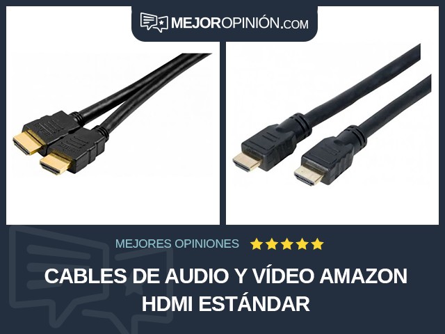 Cables de audio y vídeo Amazon HDMI estándar