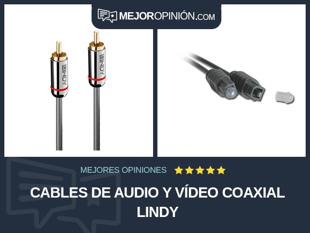 Cables de audio y vídeo Coaxial LINDY
