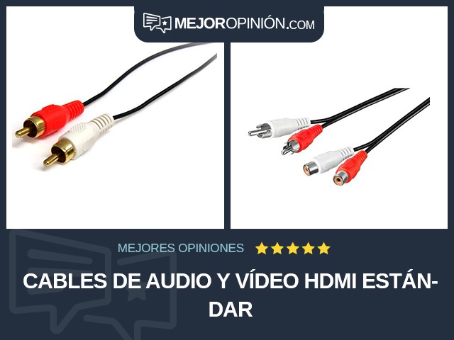 Cables de audio y vídeo HDMI estándar