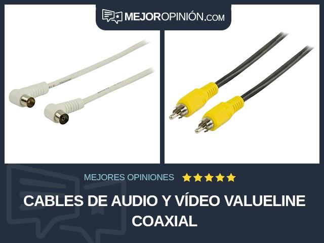 Cables de audio y vídeo Valueline Coaxial