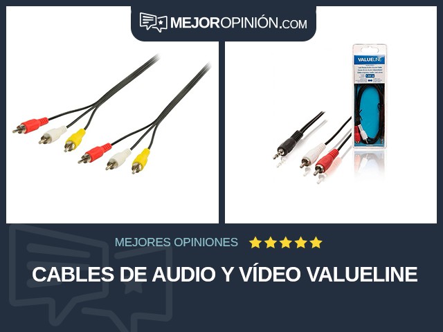 Cables de audio y vídeo Valueline