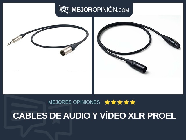 Cables de audio y vídeo XLR Proel