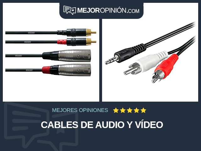 Cables de audio y vídeo