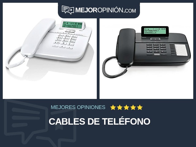 Cables de teléfono