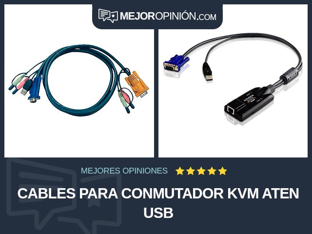 Cables para conmutador KVM ATEN USB