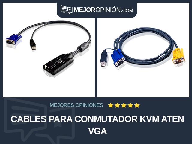 Cables para conmutador KVM ATEN VGA