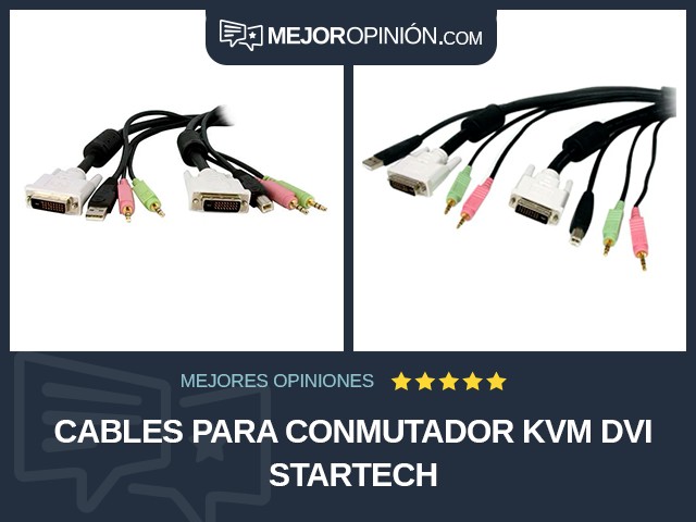 Cables para conmutador KVM DVI StarTech