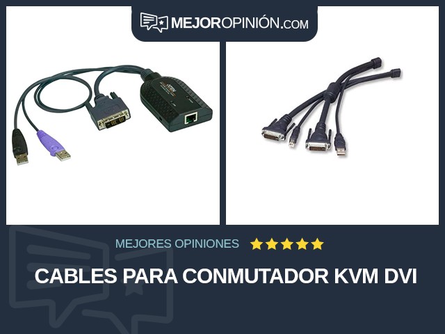 Cables para conmutador KVM DVI