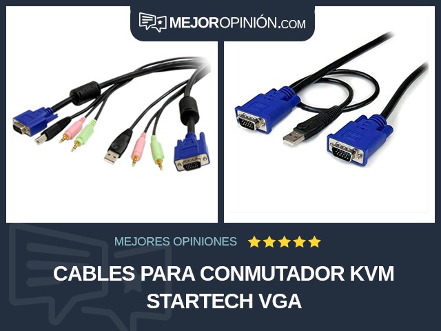 Cables para conmutador KVM StarTech VGA