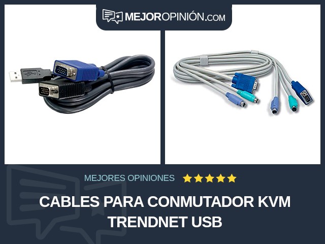 Cables para conmutador KVM TRENDnet USB