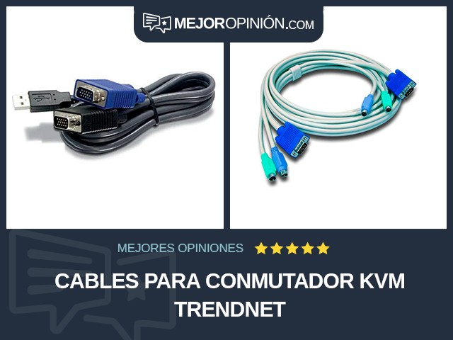 Cables para conmutador KVM TRENDnet