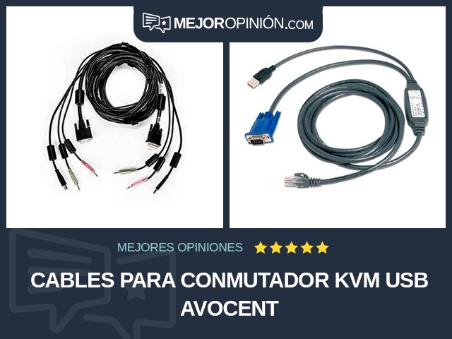 Cables para conmutador KVM USB Avocent