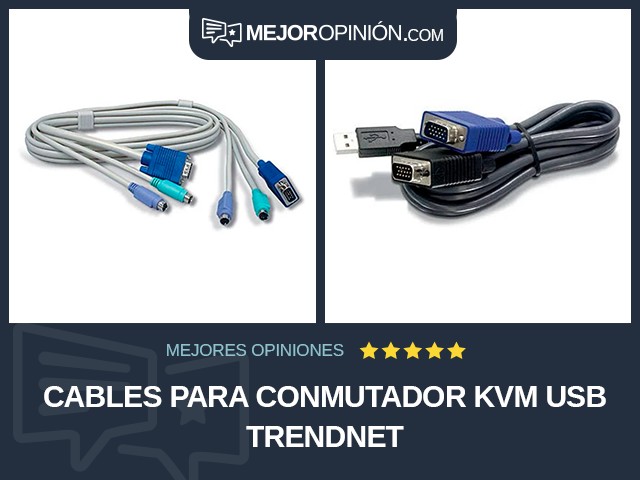 Cables para conmutador KVM USB TRENDnet