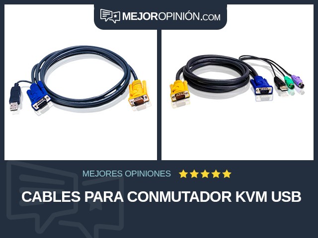 Cables para conmutador KVM USB