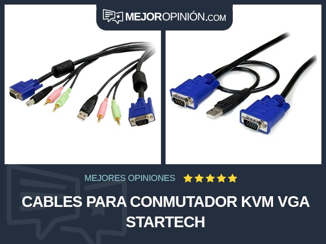 Cables para conmutador KVM VGA StarTech