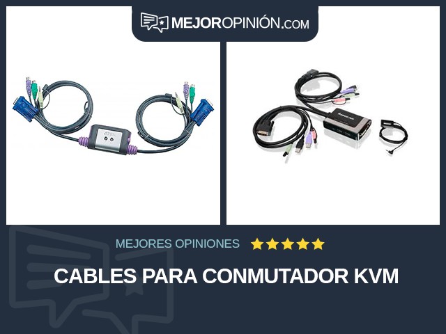 Cables para conmutador KVM
