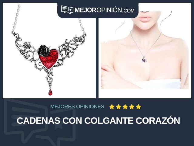 Cadenas Con colgante Corazón