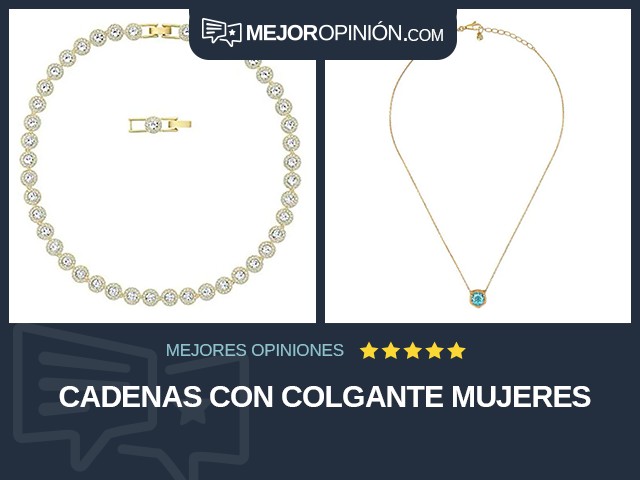 Cadenas Con colgante Mujeres