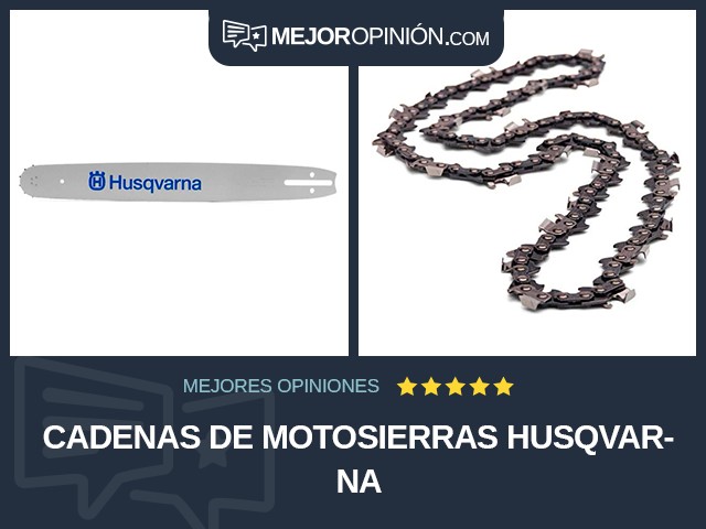 Cadenas de motosierras Husqvarna