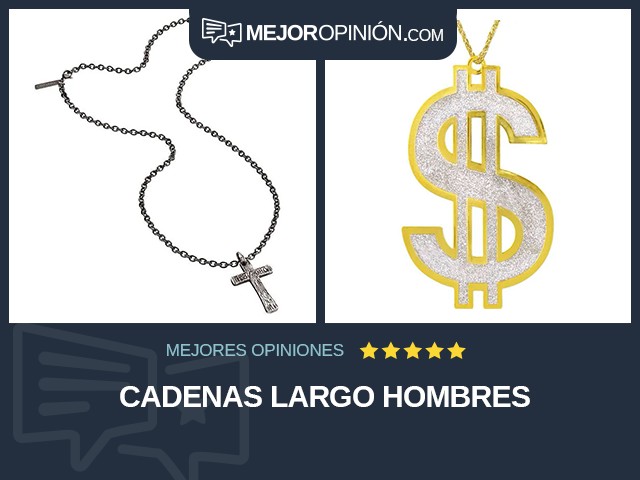 Cadenas Largo Hombres