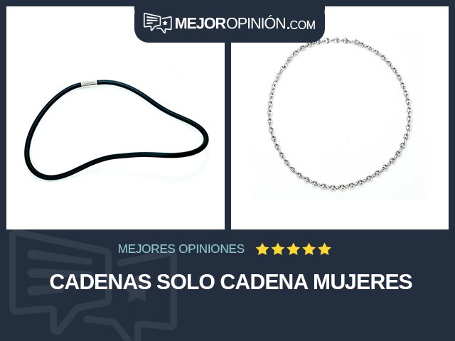 Cadenas Solo cadena Mujeres