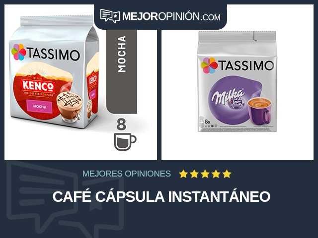 Café Cápsula Instantáneo