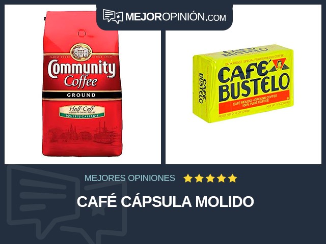 Café Cápsula Molido