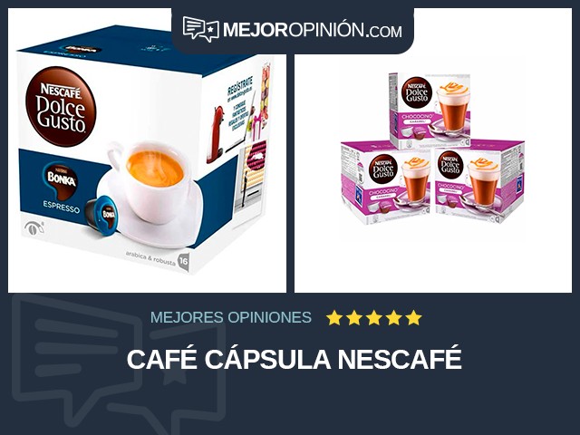 Café Cápsula NESCAFÉ