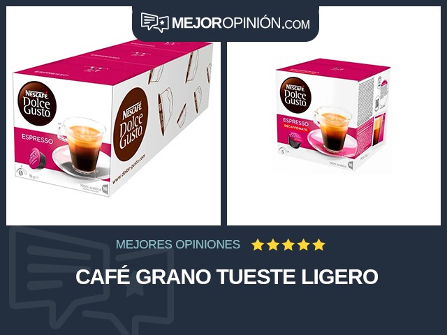 Café Grano Tueste ligero