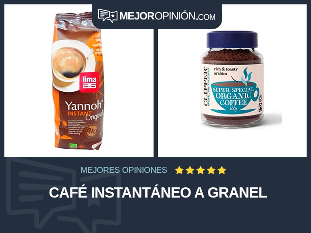 Café Instantáneo A granel