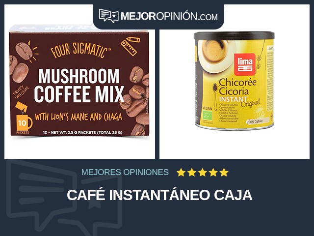 Café Instantáneo Caja