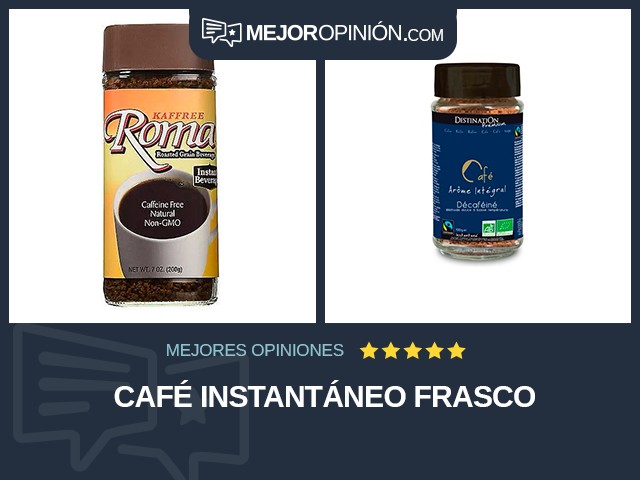 Café Instantáneo Frasco