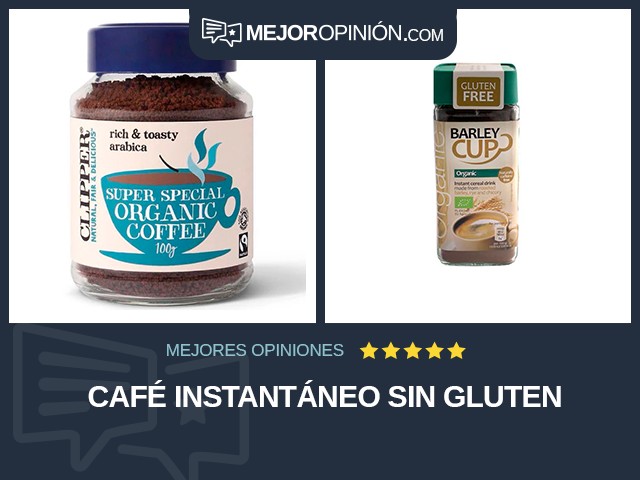 Café Instantáneo Sin gluten