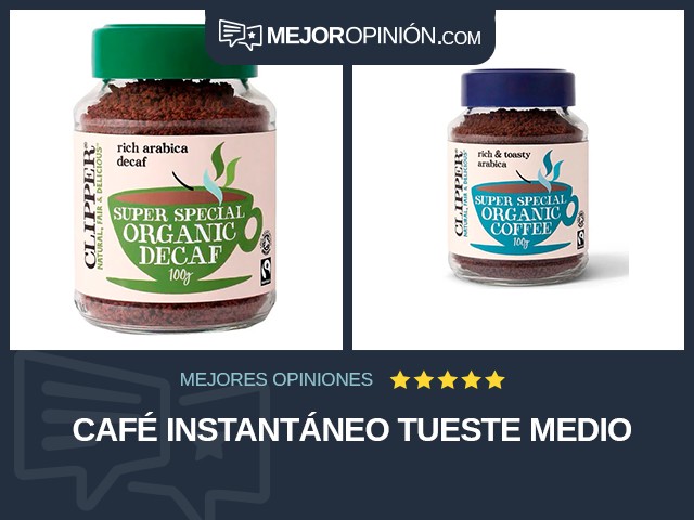 Café Instantáneo Tueste medio