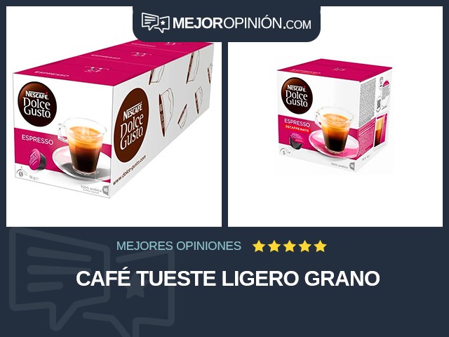Café Tueste ligero Grano