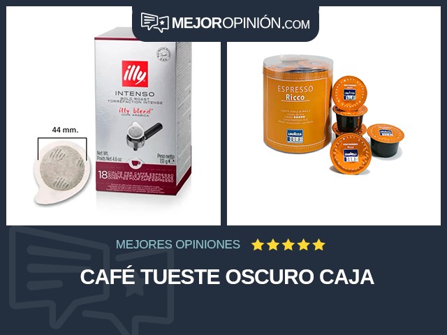 Café Tueste oscuro Caja