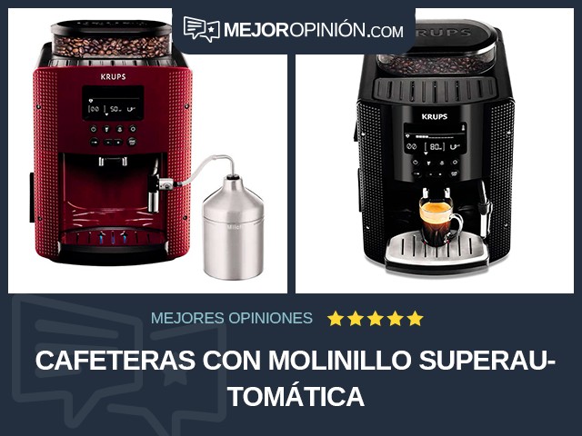 Cafeteras Con molinillo Superautomática