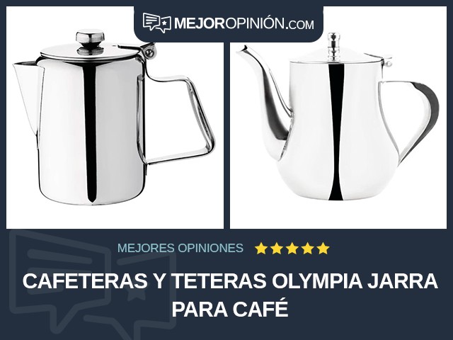 Cafeteras y teteras Olympia Jarra para café